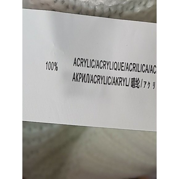 MINK PINK women size M 1980s retro style knitted jumper ugly sweater tassels - Picture 8 of 9